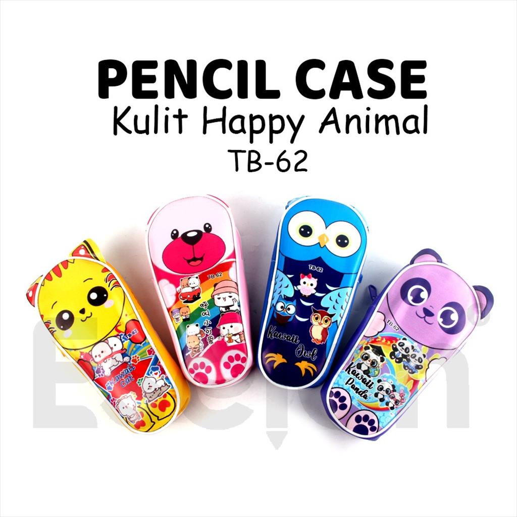 

Tempat Pensil Kulit Happy Animal TB62 / Kotak Pensil Fancy Kuping