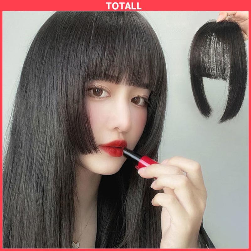 COD Toupee human Hair Tempelan penutup botak rambut asli toupee tipis layer rambut asli-Totall