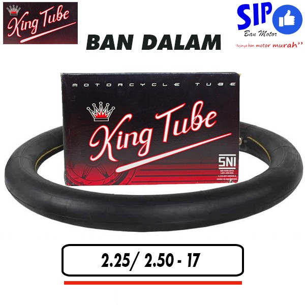 Ban dalam king Tube 225/ 250 Ring 17/ 70 90 17 untuk motor matic