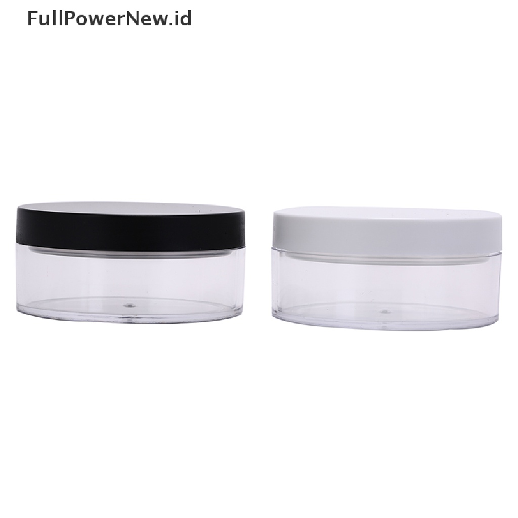 Power 1pc 50g pot Longgar Kosong Plastik Dengan Wadah jar makeup Kosmetik ID