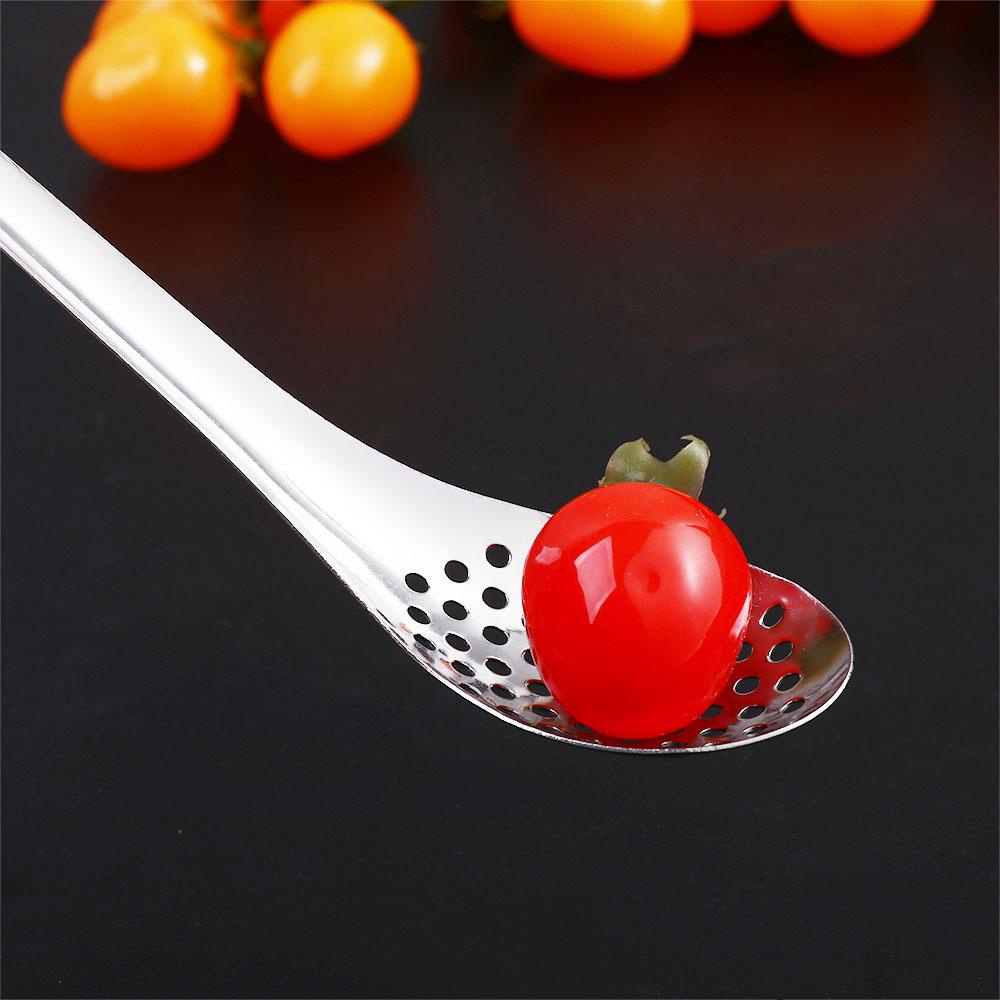 Nickolas1 Sendok Caviar 56lubang Creative Cooking Strainer Colander Alat Dapur