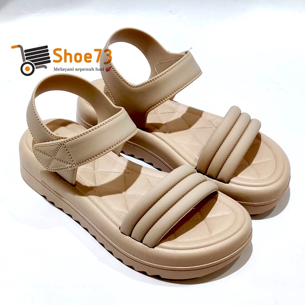 BARA BARA JSL 2207 V-2 SIZE 36-40 ORIGINAL l Sandal tali jelly wanita l Sendal gunung cewek impor