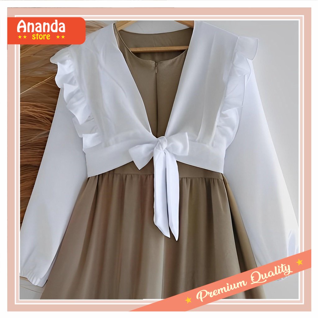 FASHION OUTERWEAR MURAH WANITA HIJABERS STYLE KEKINIAN / Gamis Anak Wanita Remaja Terbaru Shakila Dr