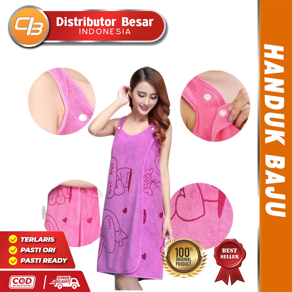 [ DBI ] Handuk Baju Mandi Dan Renang Karakter Wearable Towel Kimono Renang Multifungsi [ BISA COD ]