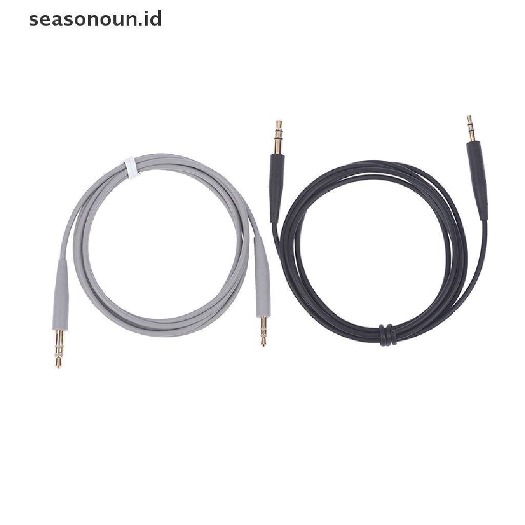 Seasonoun Cocok Untuk Bose QC25 QC35 Soundtrue/link OE2/OE2I Kabel headphone 3.5 Sampai 2.5mm.