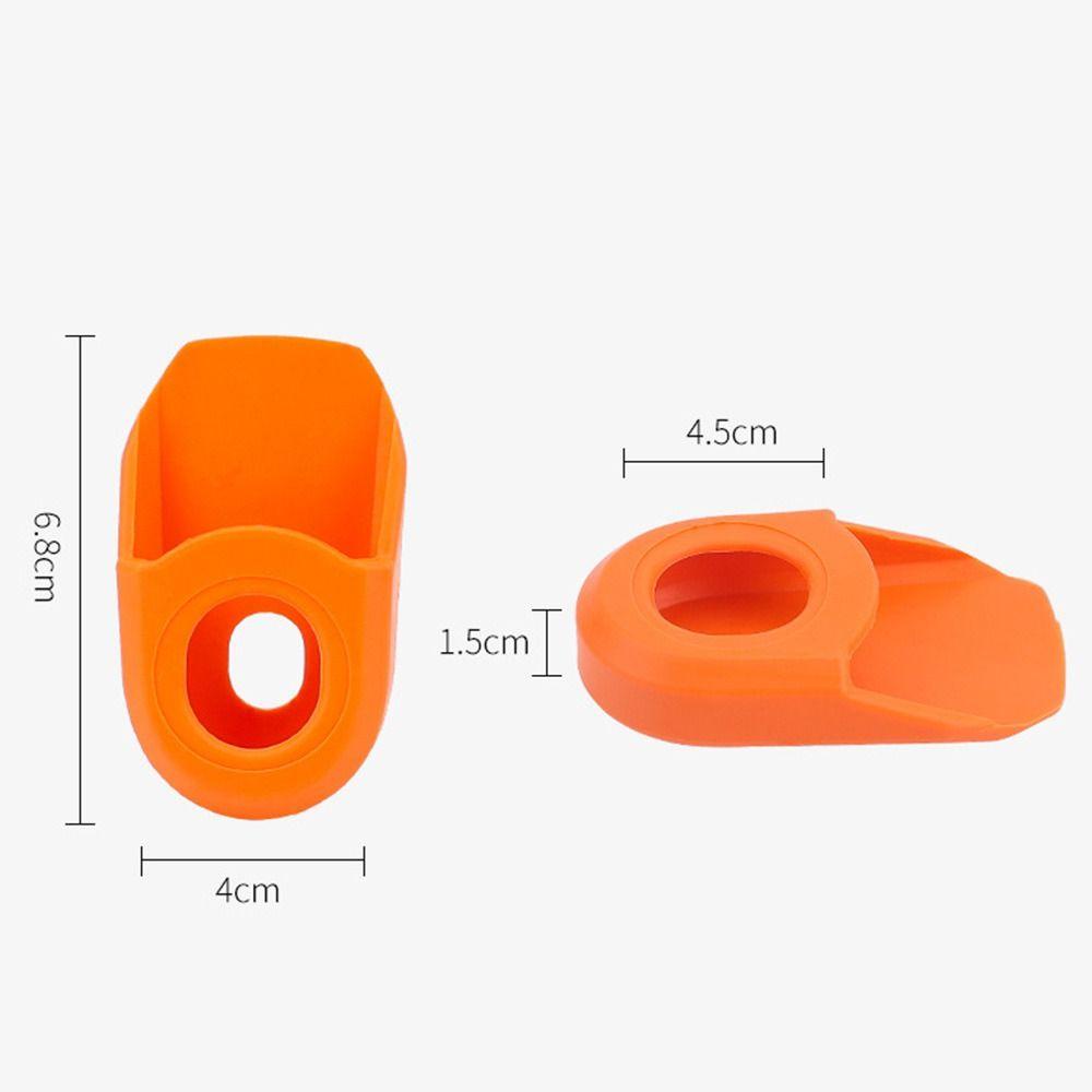 R-FLOWER 2pcs Sepeda Silicone Cover Parts Pedal Crankset Pelindung Sepeda Jalan Gunung Silicone Sleeve