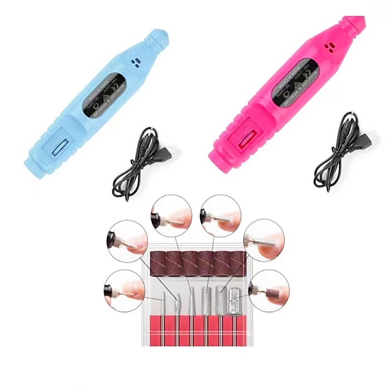 cheap Bor Mini / Alat Ukir Grafir / Gerinda Listrik Mini /Pedicure Manicure Machine Set / Perangkat kuku listrik