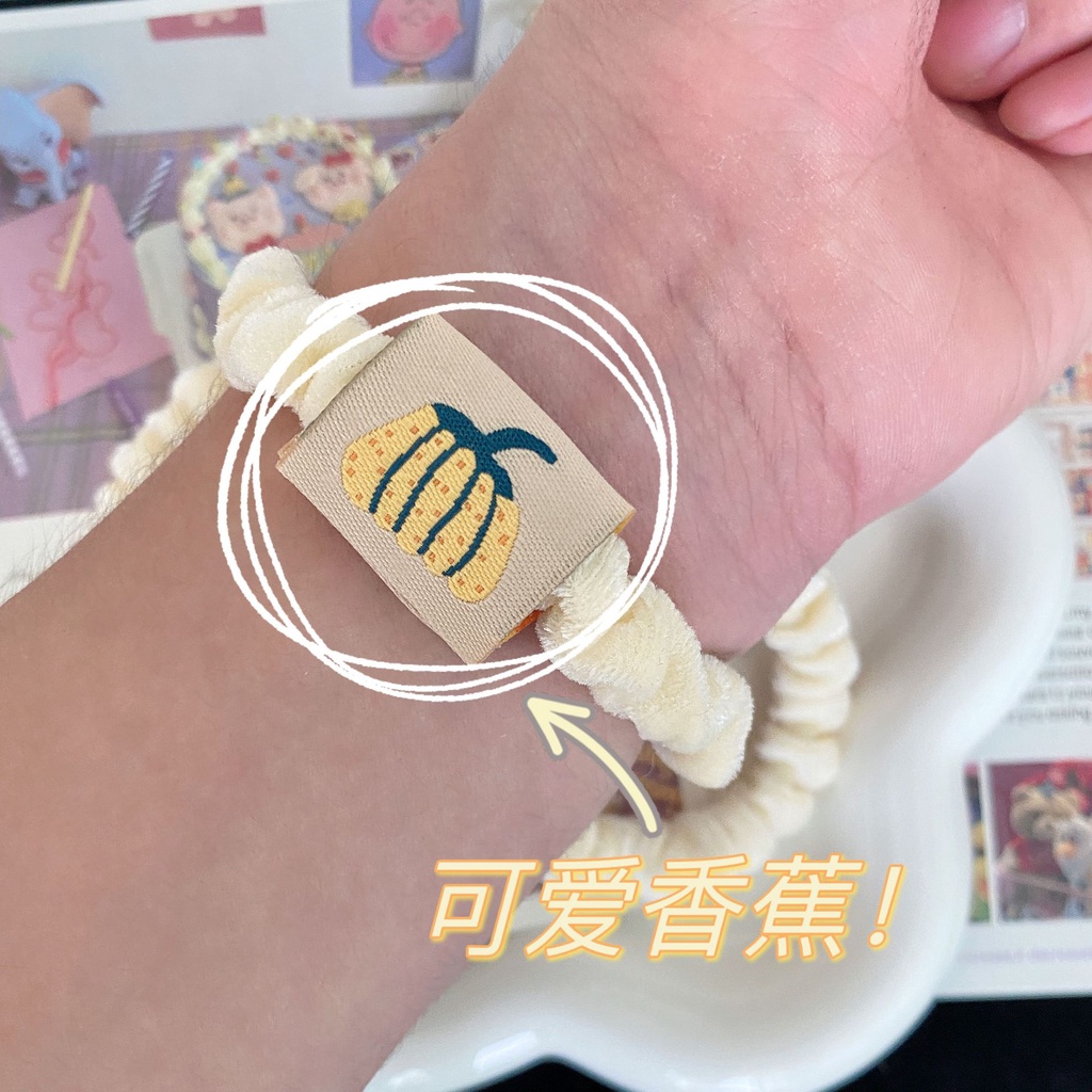 1 Pc Kunciran Rambut Karet Gelang Lucu Polos [068]