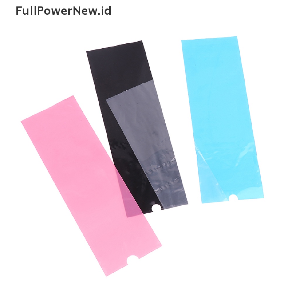 Power 200Pcs Mesin Tato Sekali Pakai Pen Klip Cord Sleeves Cover Kantong Plastik ID