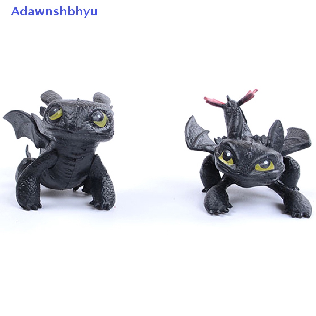 Adhyu No Toothless Night Fury Dragon Mainan Animasi Keluarga Model Boneka Ornamen ID