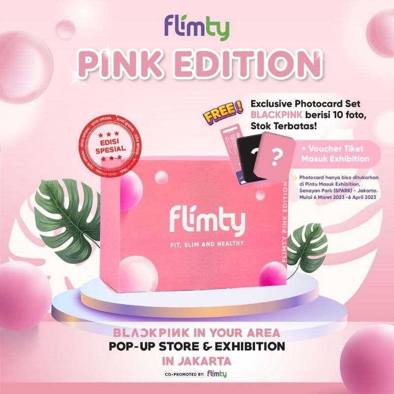 Flimty Pink Edition X Blackpink Gratis Tiket Exhibition &amp; Photocard