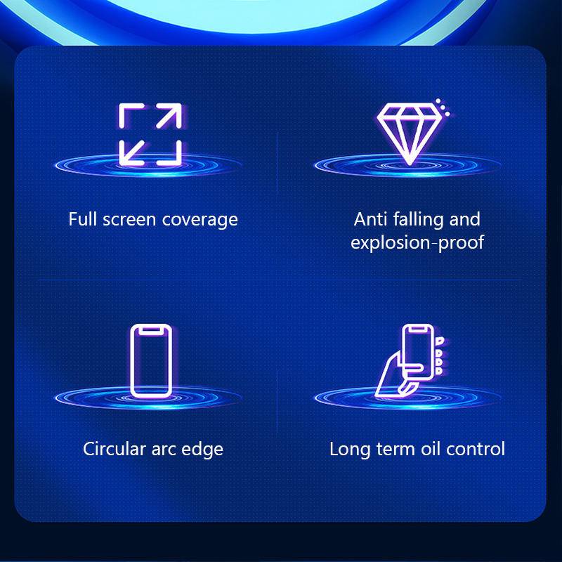 4pcs Tempered Glass Untuk Iphone14 13 12 11 Pro MAX Plus Kaca Pelindung Mini Untuk iPhone X XS MAX XR 78 6 6S Plus SE 2022 2020 14Plus 13Mini 12Mini Film Pelindung Layar