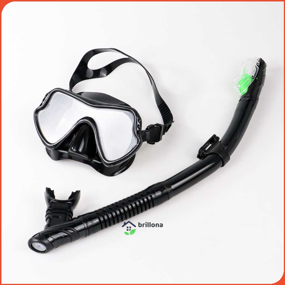 TaffSPORT Kacamata Selam Diving Snorkeling Tempered Glass - AS303JF