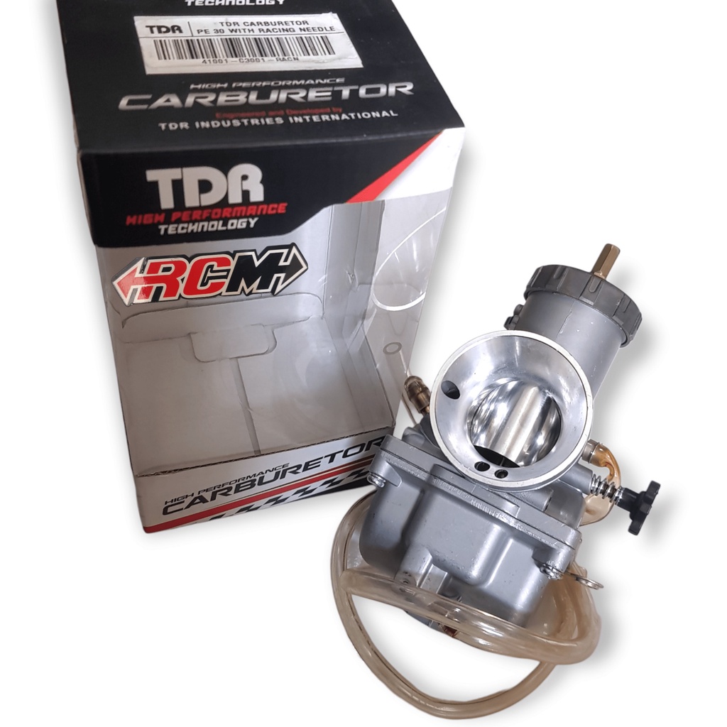 KARBU CARBU KARBURATOR CARBURATOR CARBURETOR KARBURETOR PE30 PE 30 WITH RACING NEEDLE ORI ORIGINAL TDR ASLI