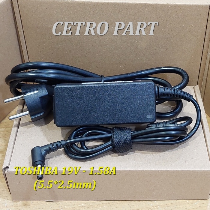 Adaptor Charger Toshiba Mini  (19v - 1.58a) DC 5.5*2.5mm -NEW