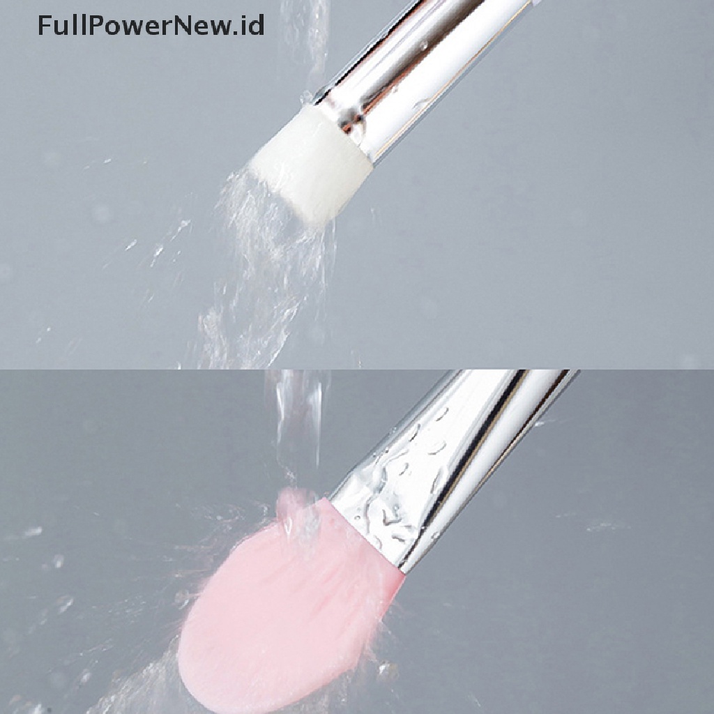 Power 2In1 Double Ended Facial Face Mud Mixing Brush Alat Kecantikan Kuas Masker Silikon ID