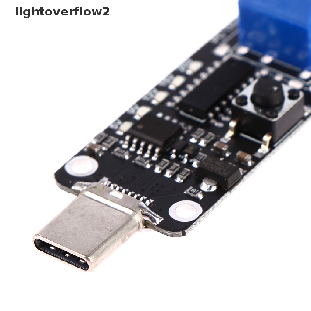 [lightoverflow2] Usb Type-C PD Decoy Trigger Board 9V 12V 15V Output PD 2.0 3.0 Adaptor Trigger [ID]