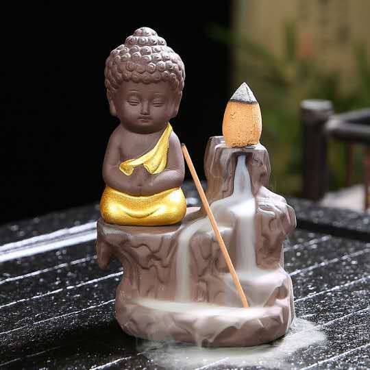 Tempat Dupa Aromaterapi Dekorasi Patung Lilin Meditasi Patung Budha Kado Souvenir Tempat Lilin Aromaterapi Harga Grosir Termurah