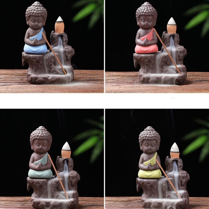 Tempat Dupa Aromaterapi Dekorasi Patung Lilin Meditasi Patung Budha Kado Souvenir Tempat Lilin Aromaterapi Harga Grosir Termurah