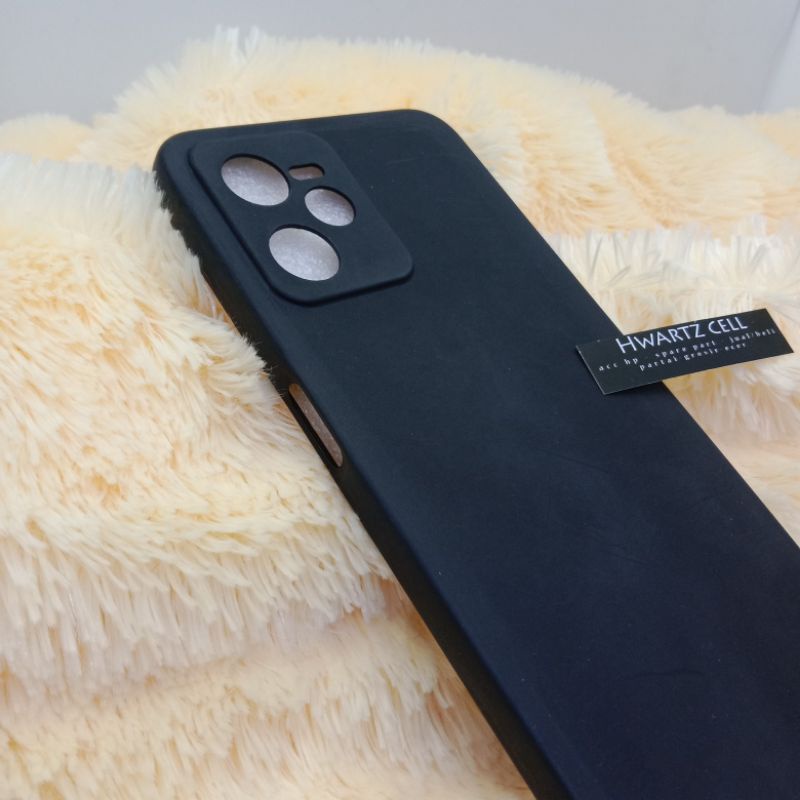 Premium BLACK Case REALME C35 C31 C30 Casing Hitam Protect Camera Softcase Black High Quality