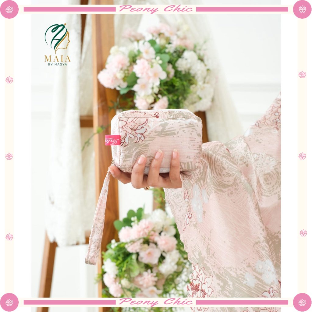 POTONGAN HARGA FASHION PREMIUM MURAH / Mukena Sarah Motif Bunga Sakura Terbaru Mukena Travelling Min