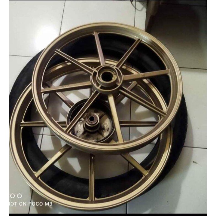 velg pelek racing depan belakang YAMAHA RX KING ring1718 copotan
