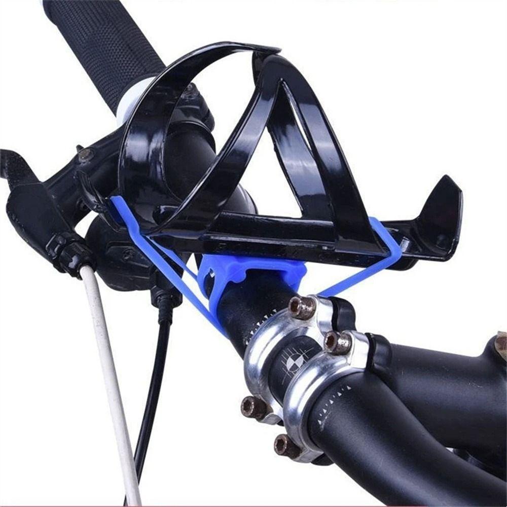 Lanfy Tali Lampu Sepeda 4 Pcs Aksesoris Sepeda Sepeda Jalan Motor Perban Sepeda Gunung Senter Sepeda Silicone Strap