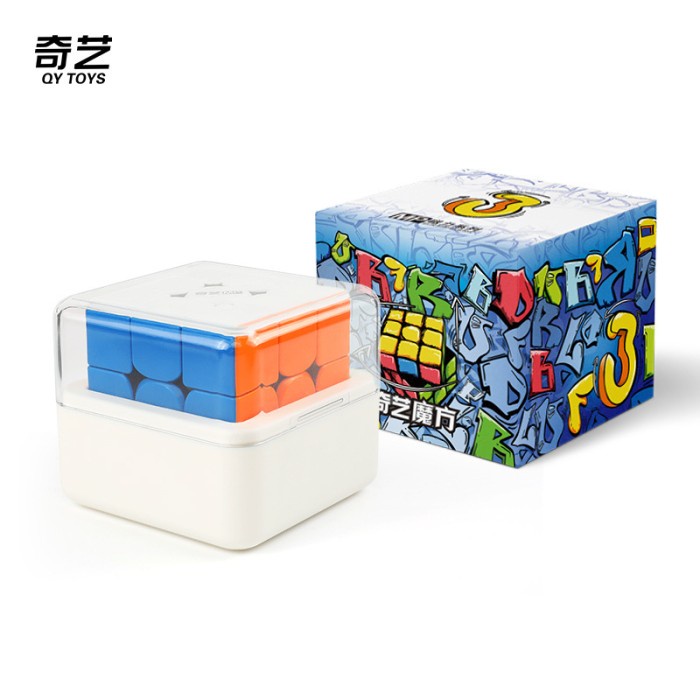 Puzzle Kubus Teka Teki 3x3 Magnetik Qiyi MP Magnetic SpeedPuzzle Kubus Teka Teki 3x3