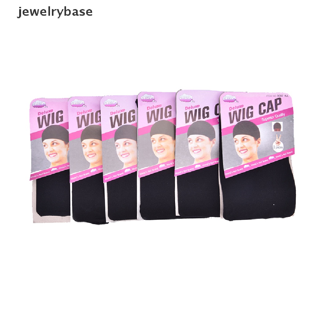 [jewelrybase] Wig Cap Hair Net Deluxe Berkualitas Untuk Menenun Rambut Wig Jaring Stretch Mesh Wig Cap Butik