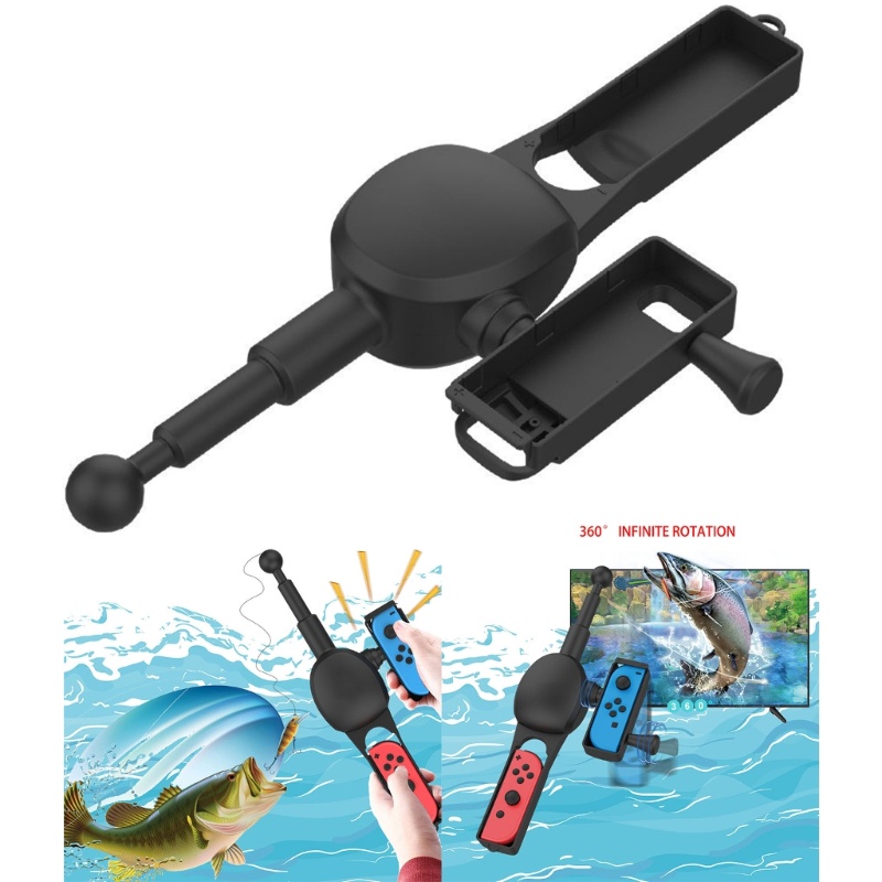 Btsg Joran Pancing Untuk NS Switch Fishing Game Controller Kit