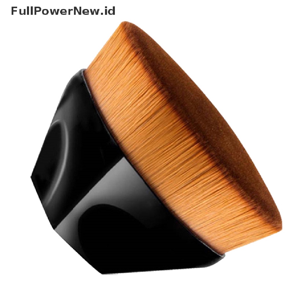 Power Makeup Foundation Brush Flat Top Hexagon Face Blush Bedak Makeup Brush New ID