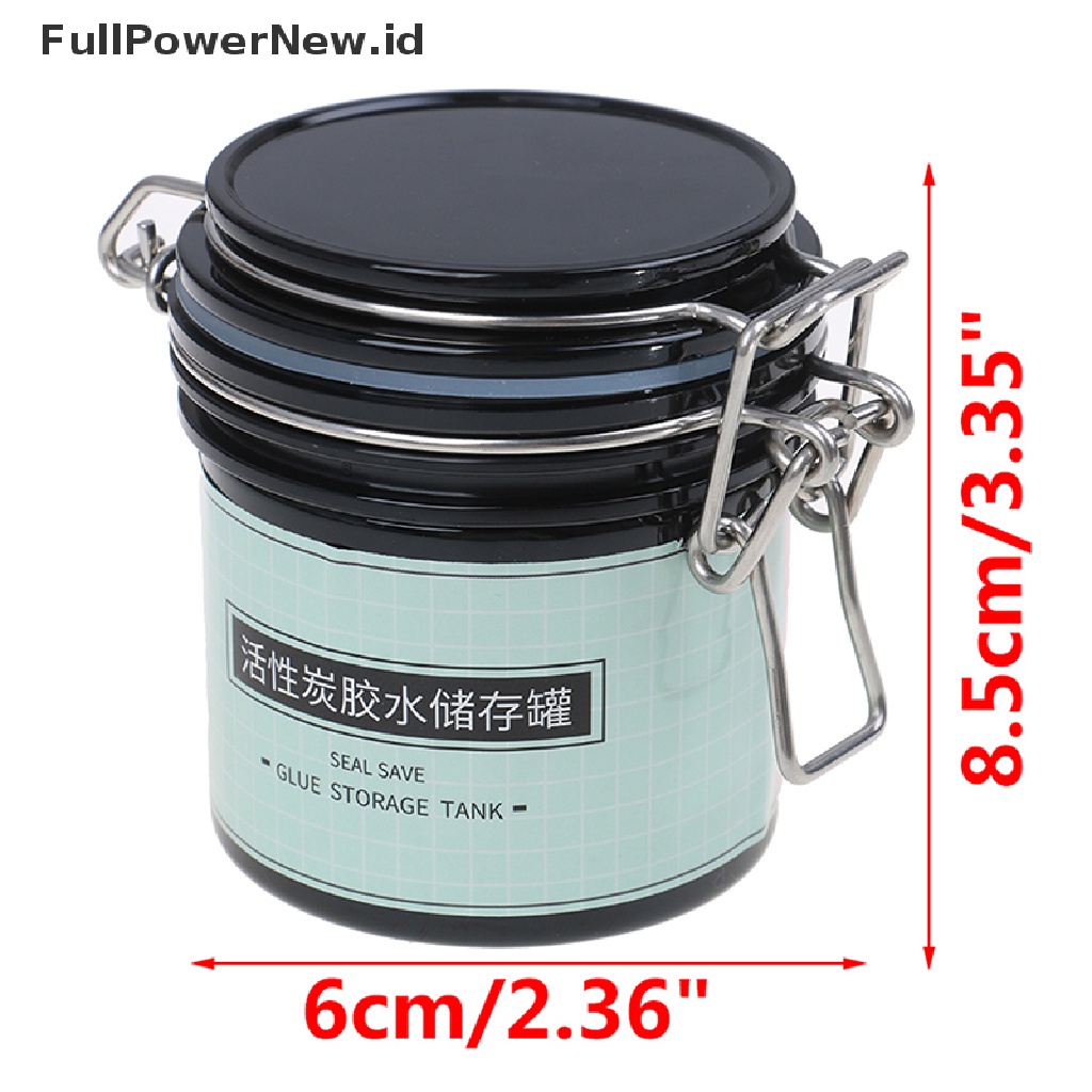 Power Hot Lem Bulu Mata Penyimpanan Perekat Berdiri Wadah Penyimpanan Alat Makeup ID