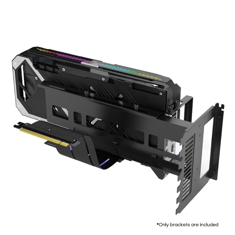 Zzz Bracket Kemudi Kartu Grafis Cocok PCI-E4 0x16 Universal Vertical Holder