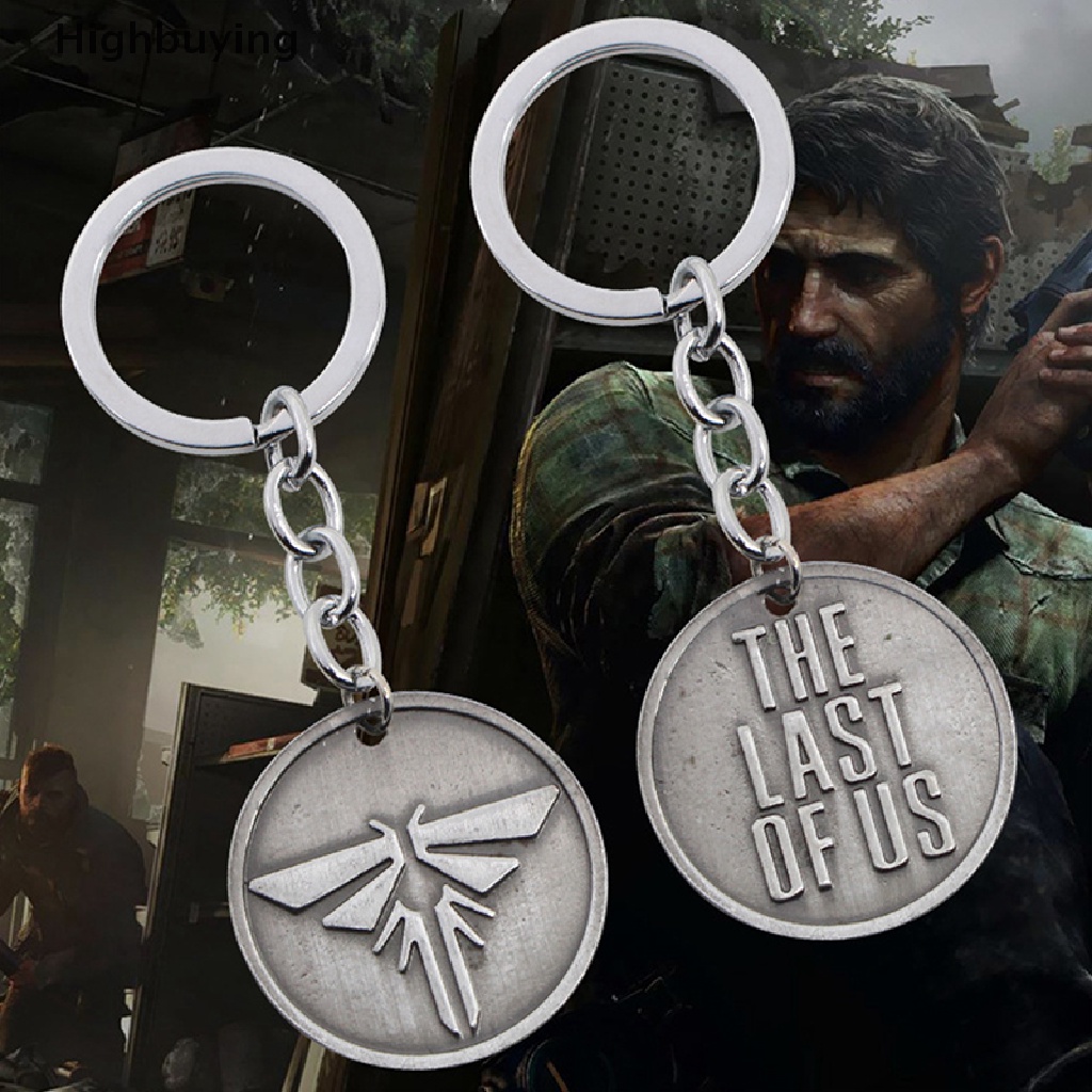 Hbid Movie The Last Of US Firefly Vintage Souvenir Keychain Game Liontin Bulat Gantungan Kunci Glory