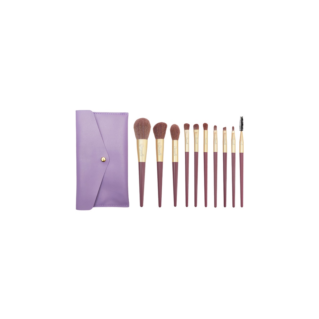 Jacquelle Complete Me! Brush Set Perlengkapan Make Up Set Brush Premium