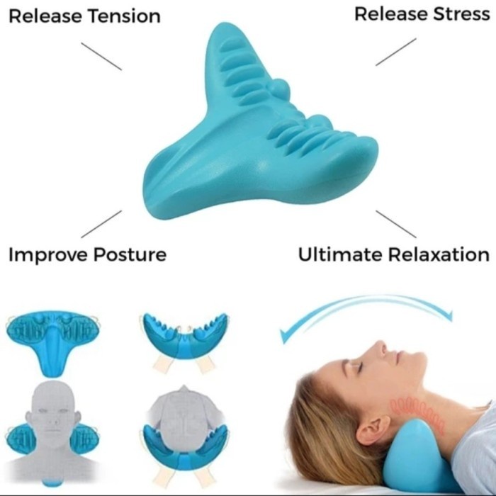 BANTAL TERAPI PEREDA SAKIT LEHER DAN TULANG BELAKANG NECK PAIN RELIEF