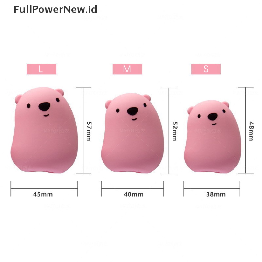 Power 1PC Silicon Makeup Brush Holder Cover Pelindung Kuas Makeup Dengan Alas Pembersih ID