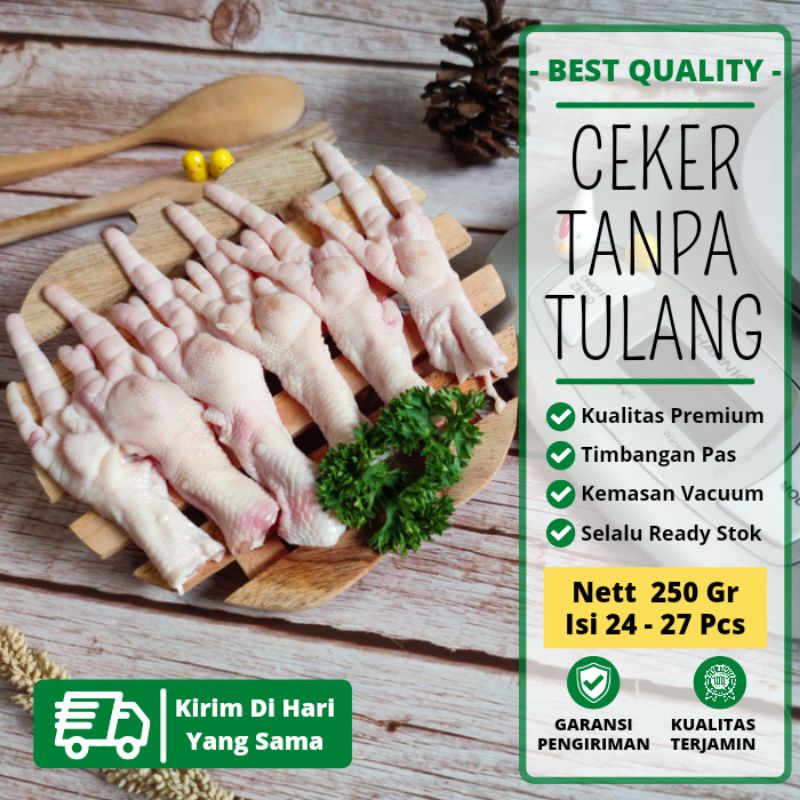 

Ceker Ayam Fillet Tanpa Tulang 250 Gr | Daging Ceker Ayam Segar Tanpa Tulang | Ceker Ayam Bersih | Korean Food | Maeun Dakbal | Korean Food