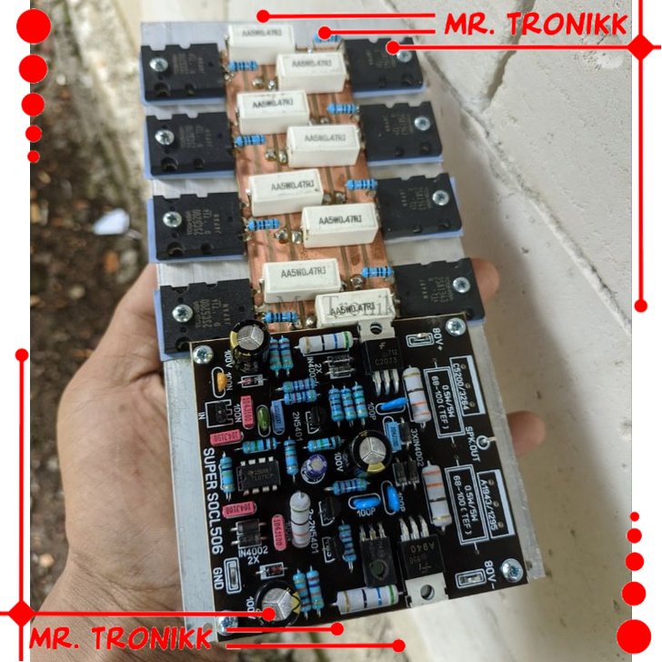 Kit Driver socl 506 mid high 4set-2set Toshiba  modif mid high cetang cetung clarity