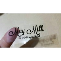 

Label Bening Transparant Untuk Buku Merek Kosmetik