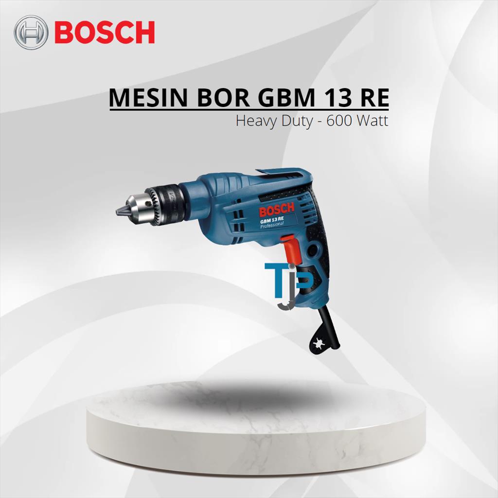 BOSCH MESIN BOR GBM 13 RE HEAVY DUTY 600 W PN.06014775K0