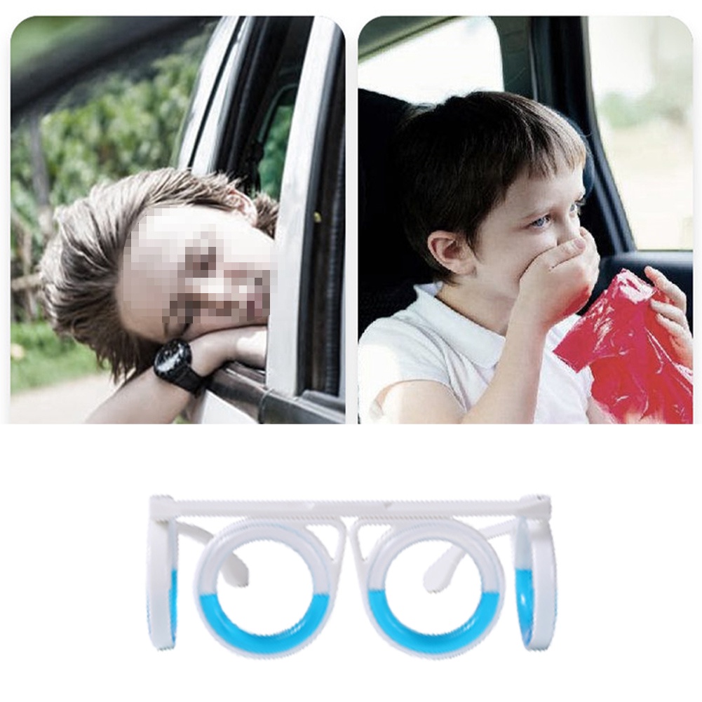 Kacamata Anti Sakit Gerak Airsickness Cairan Spectacles Mencegah Pereda Mual Kapal Portable Foldable Glass