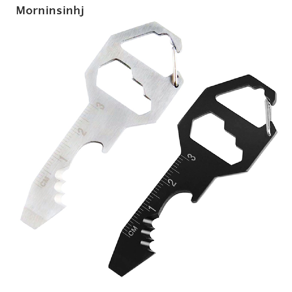 Mornin 6in1 Multi-Tool Pocket Key Chain Tool Kit Obeng Pembuka Botol id