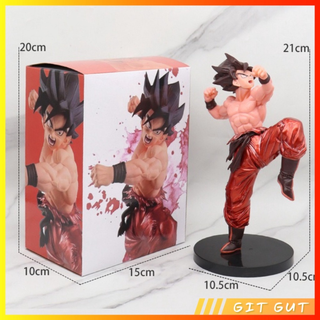 Action Figure Pajangan Dragon Ball Z Son Goku Battle Stance