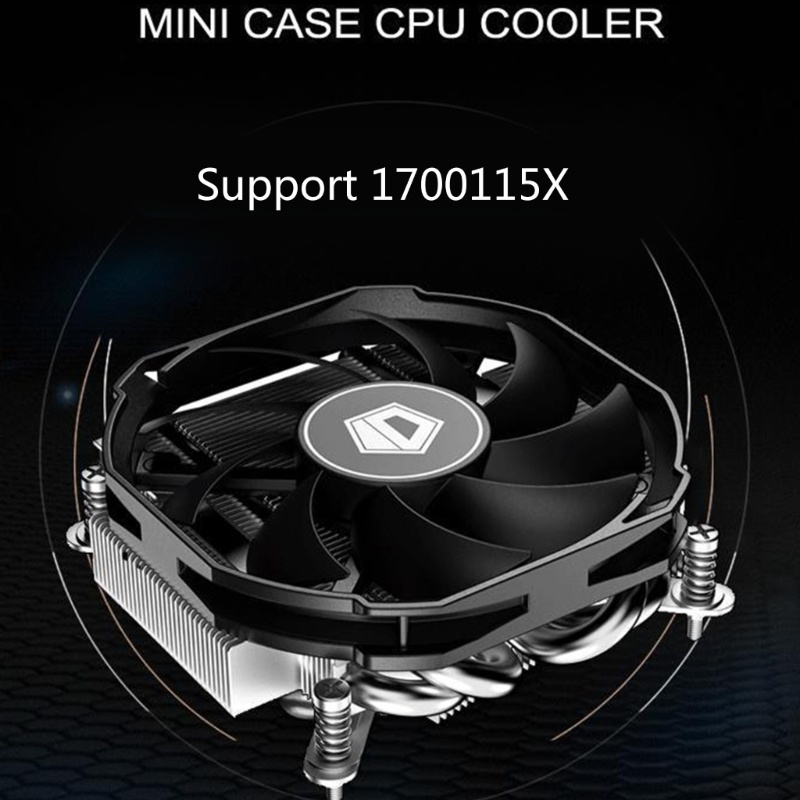 Bt ID-Cooling IS-30 Low Profile 30mm Ultra-slim CPU Radiators4 Heatpipe Cooling Fan Untuk Intel/ AMD Aksesori Komputer