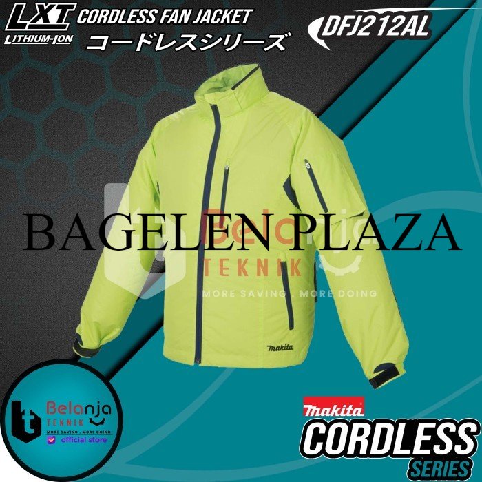 Obral Makita Cordless Fan Jacket Size L Jaket Kipas Angin Ukuran L DFJ212AL