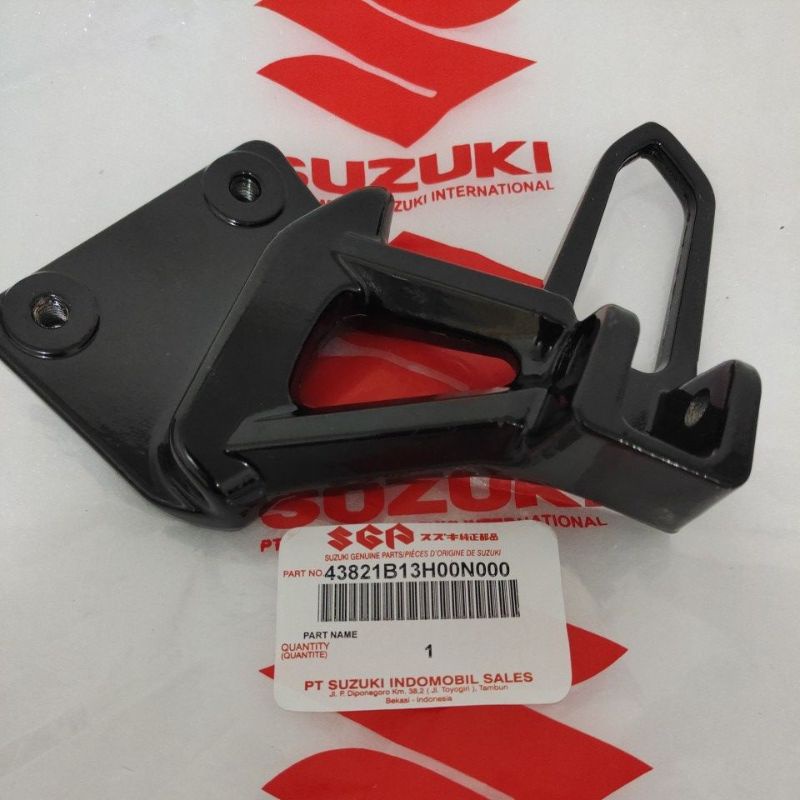 Dudukan Bracket Footstep foot step Belakang bagian KIRI Suzuki Skywave - sky wave Original ASLI - AD
