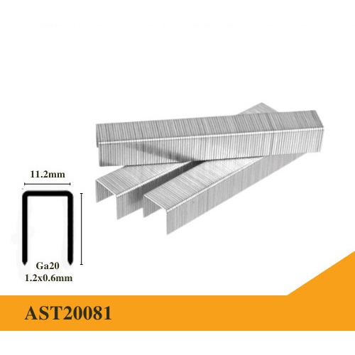 

Ingco AST 20081 Isi Staples U Brad Nailer U8 Crown Stapler U 8 mm AST 20081
