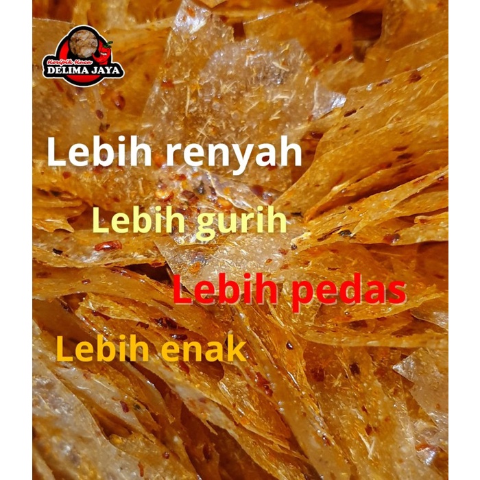 

Terlaris ✨ -1/2kg keripik kaca / kripca Delima - original- 2.2.23
