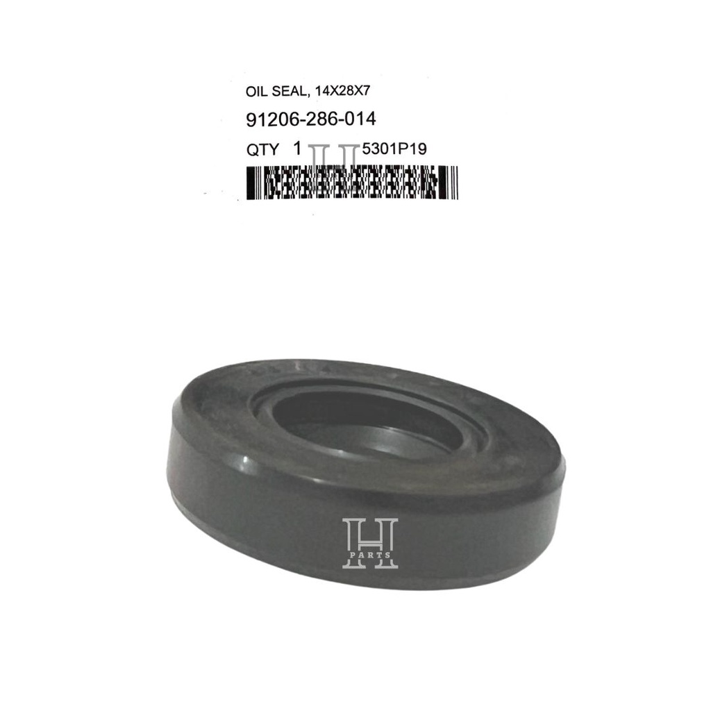 SEAL SIL OPERAN PERSNELENG GIGI OIL SEAL 14X28X7 GL PRO MAX MEGA PRO ADVANCE TIGER 91206-286-014 ASLI ORIGINAL AHM HGP HONDA